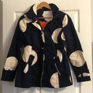 Boden Polka Dot Jacket with hood